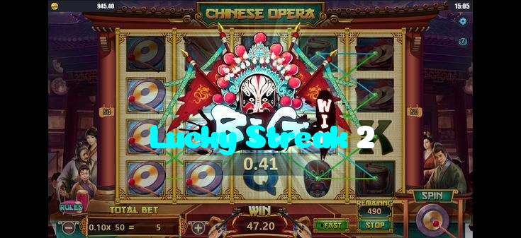 available types of Lucky Streak 2 bet including pre-match live express and system bets
