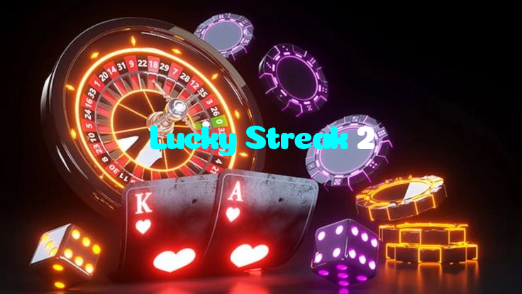 Lucky Streak 2 casino presented on mobile device in Pakistan with slots and live games